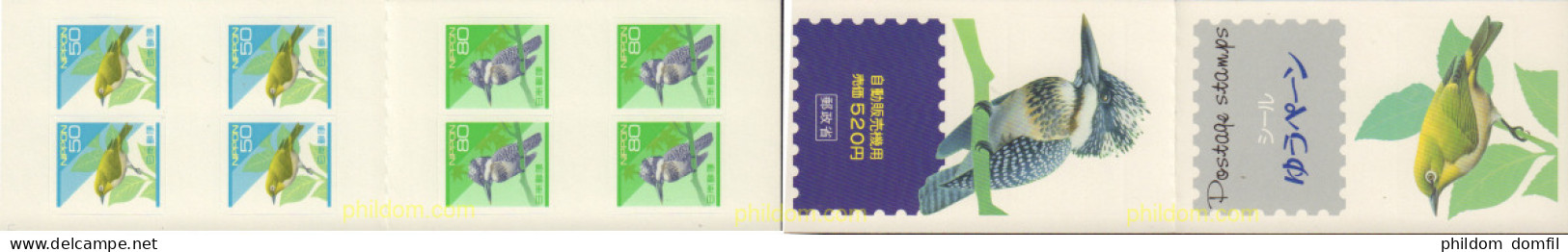 372951 MNH JAPON 2002 AVES - Neufs