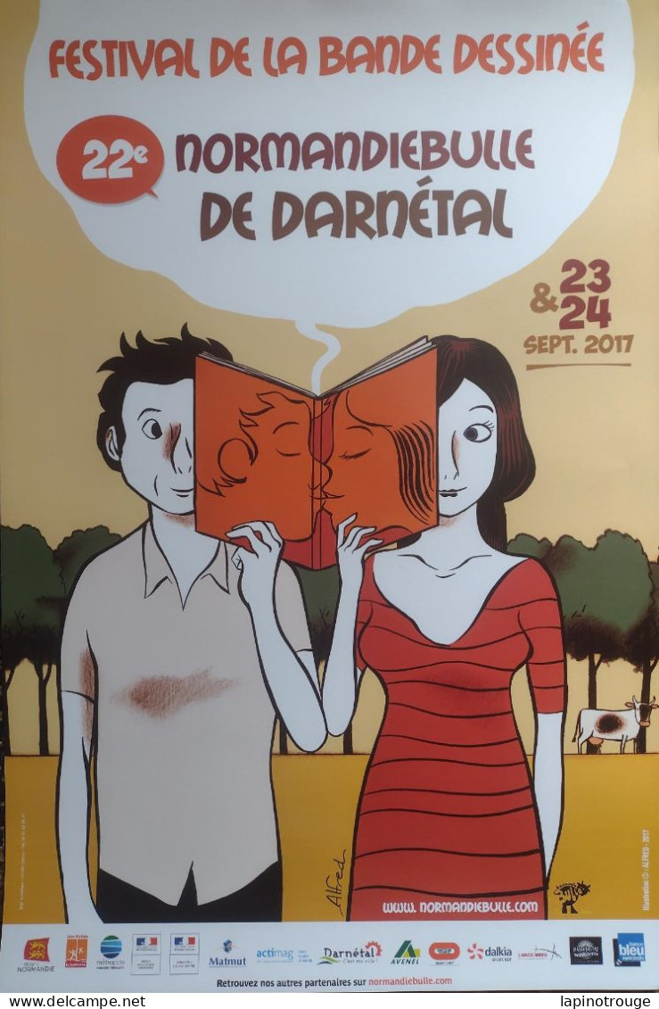 Affiche ALFRED Festival BD Darnétal 2017 (Maltempo...) - Afiches & Offsets