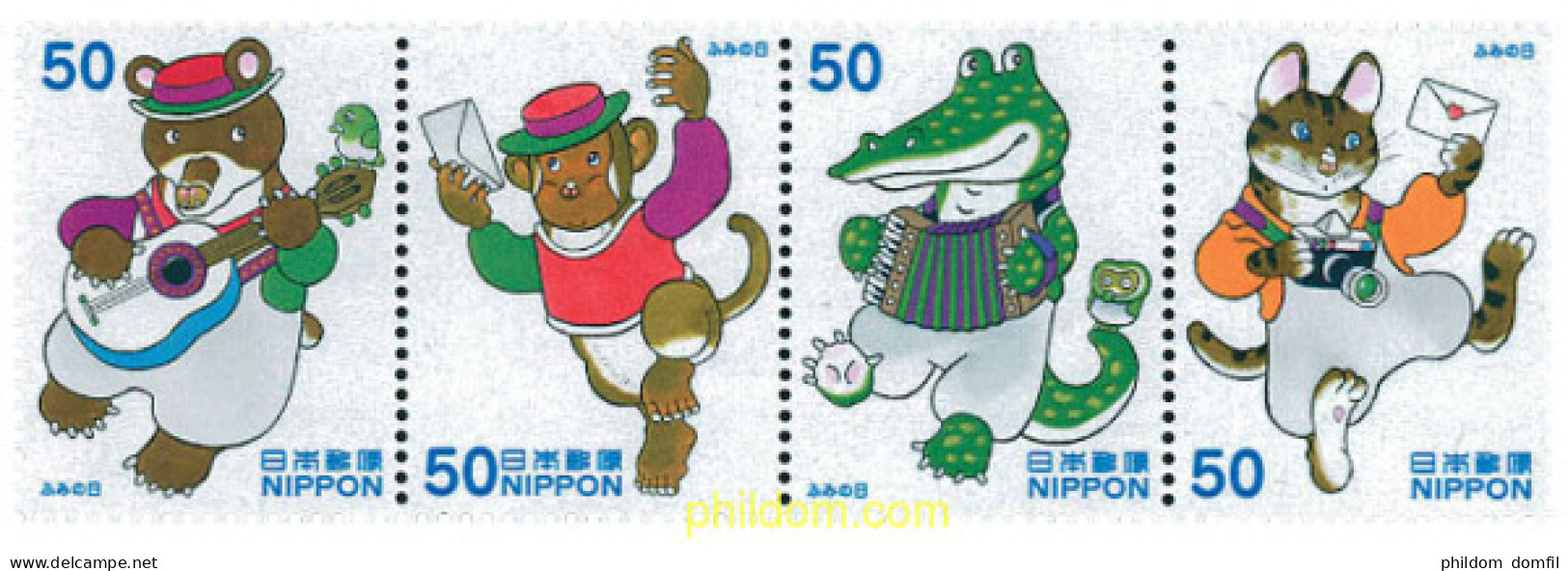 128020 MNH JAPON 2003 DIA DE LA CARTA - Ungebraucht