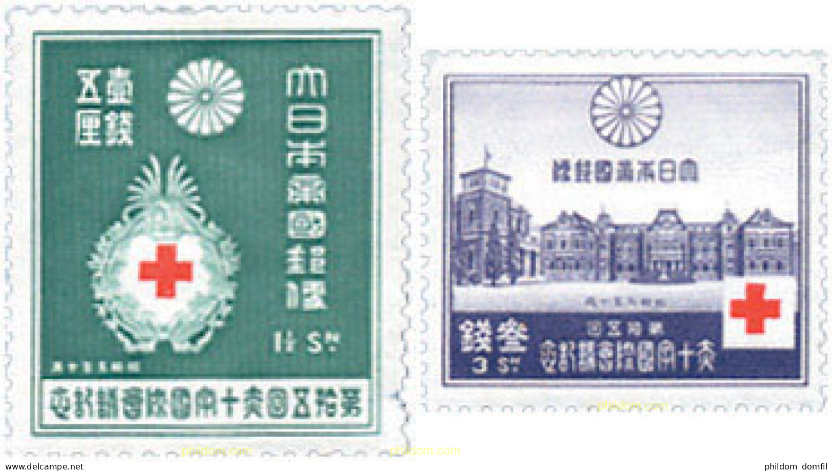 686829 MNH JAPON 1934 CRUZ ROJA - Neufs