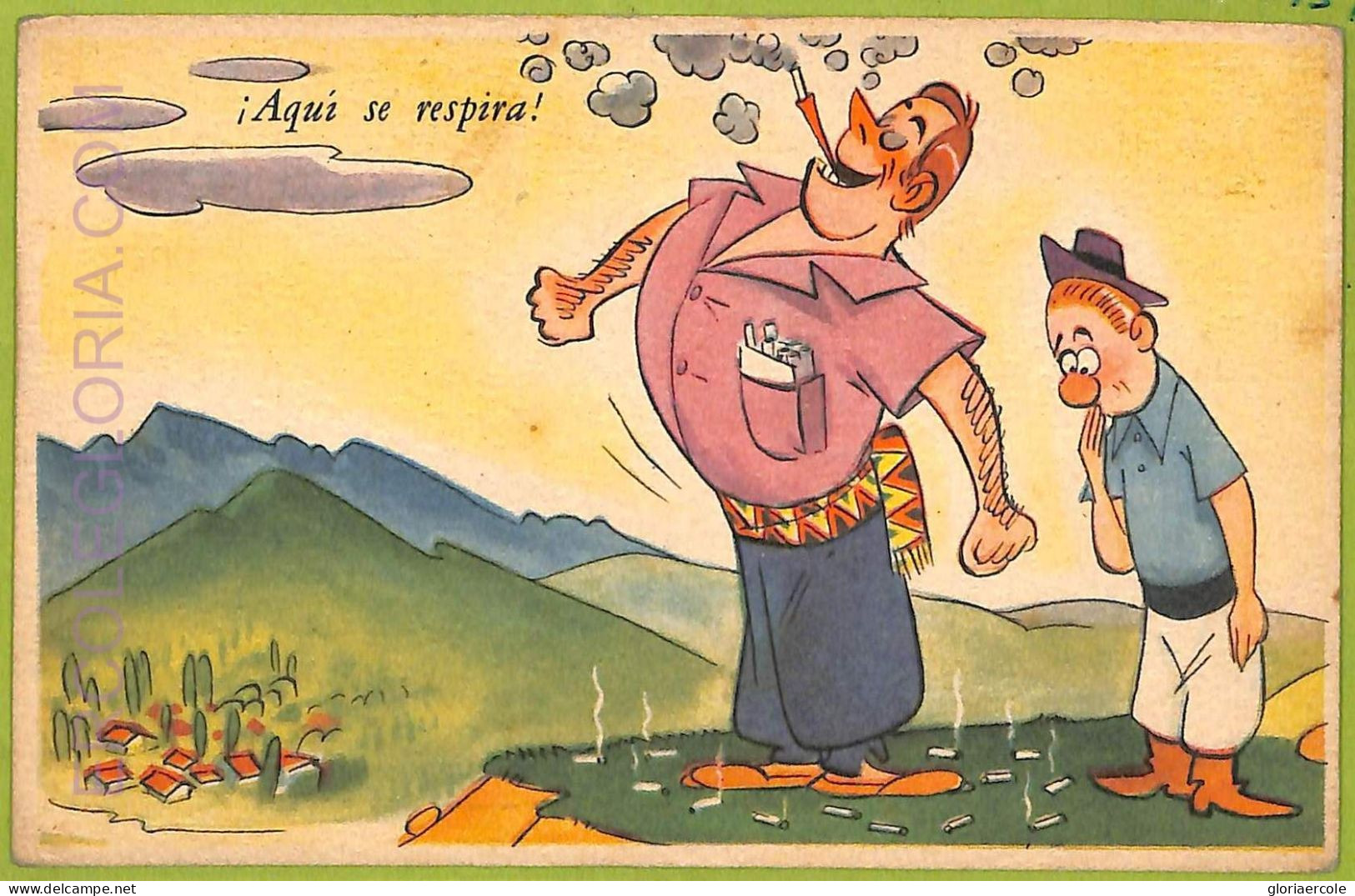 Af1186 - ARGENTINA - Vintage Postcard - Ethnic - Amérique