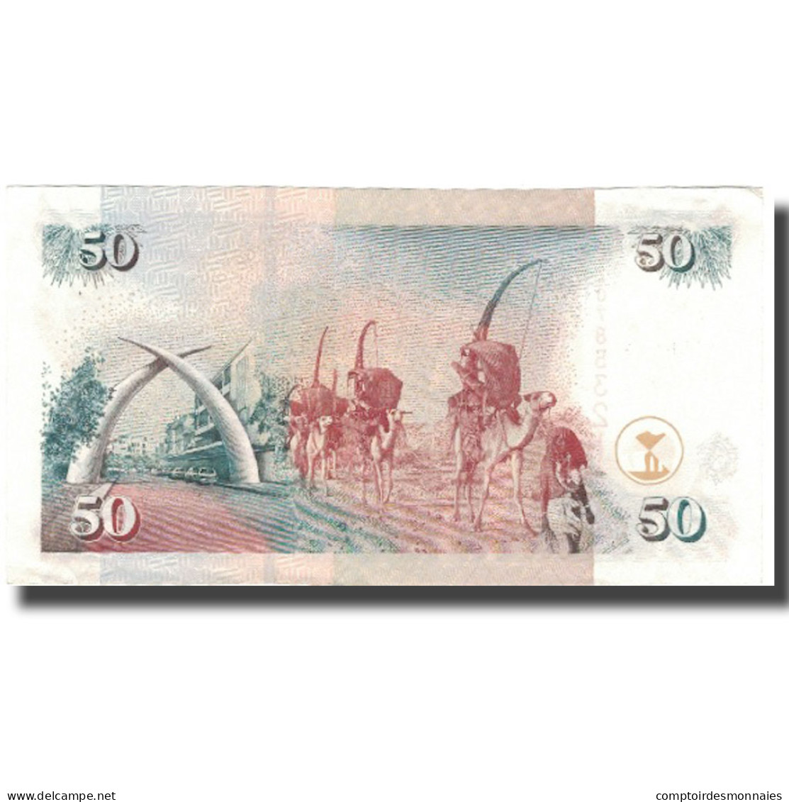 Billet, Kenya, 50 Shillings, 2006, 2006-04-01, KM:47b, NEUF - Kenia