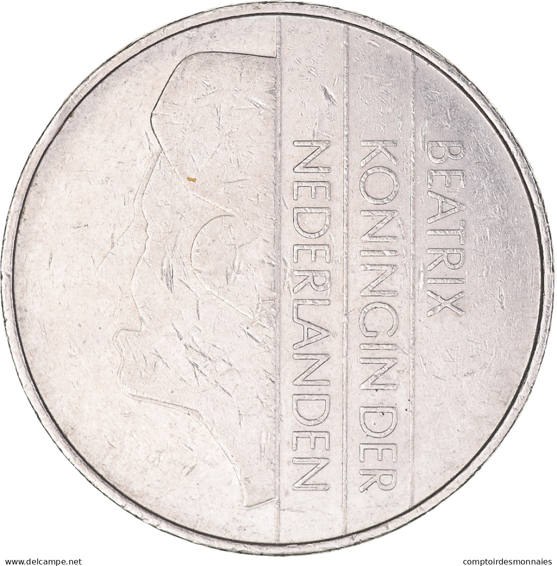 Monnaie, Pays-Bas, Beatrix, 2-1/2 Gulden, 1983, TB+, Nickel, KM:206 - 1980-2001 : Beatrix