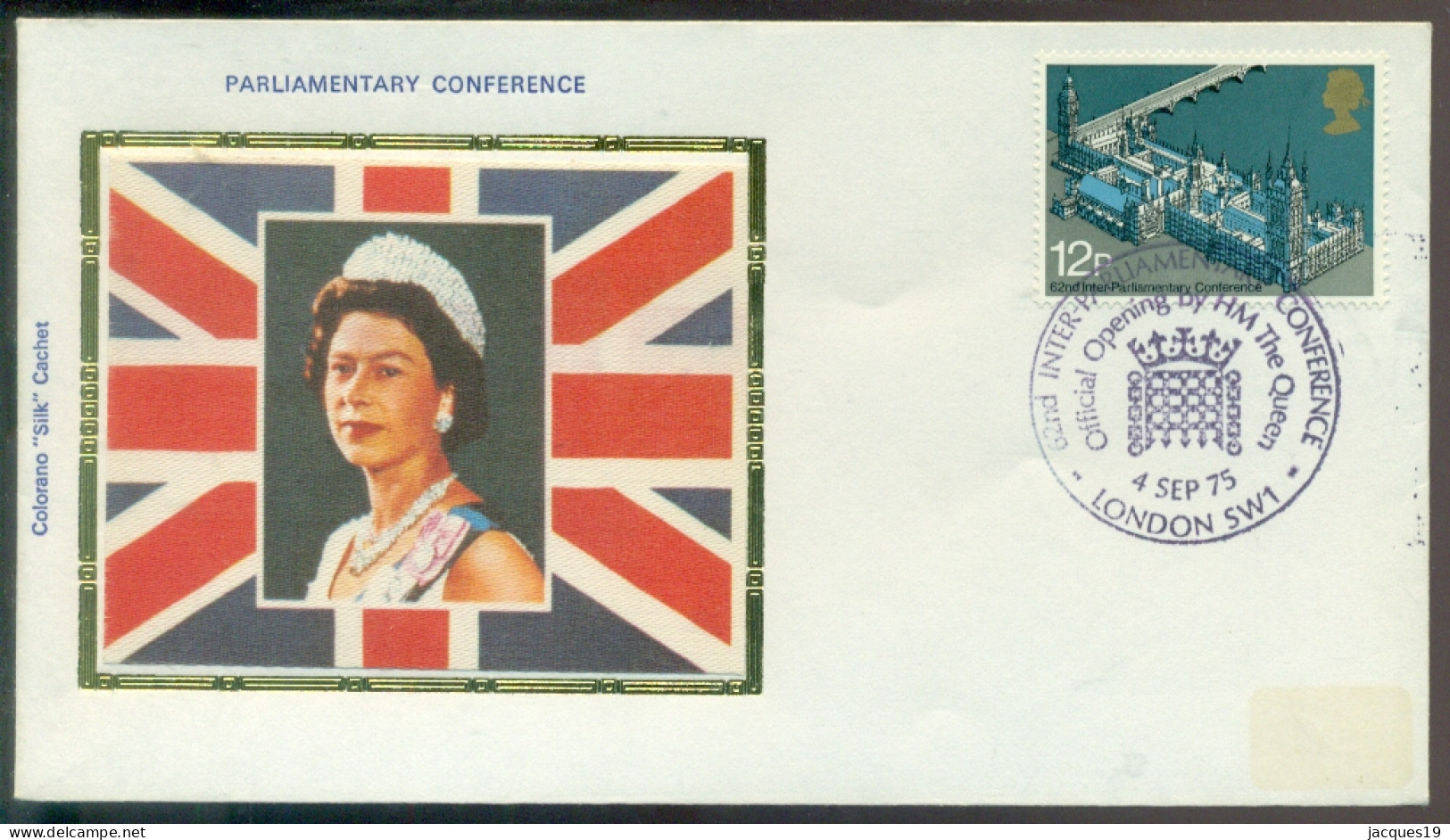 Great Britain 1975 FDC 62nd Inter-Parliamentary Conference - 1971-1980 Decimal Issues