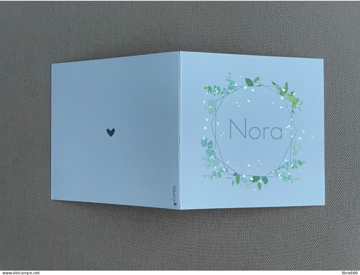 ' Nora '  2020 / GILBERT / VANDENBOSCH / HALLE - Nascita & Battesimo