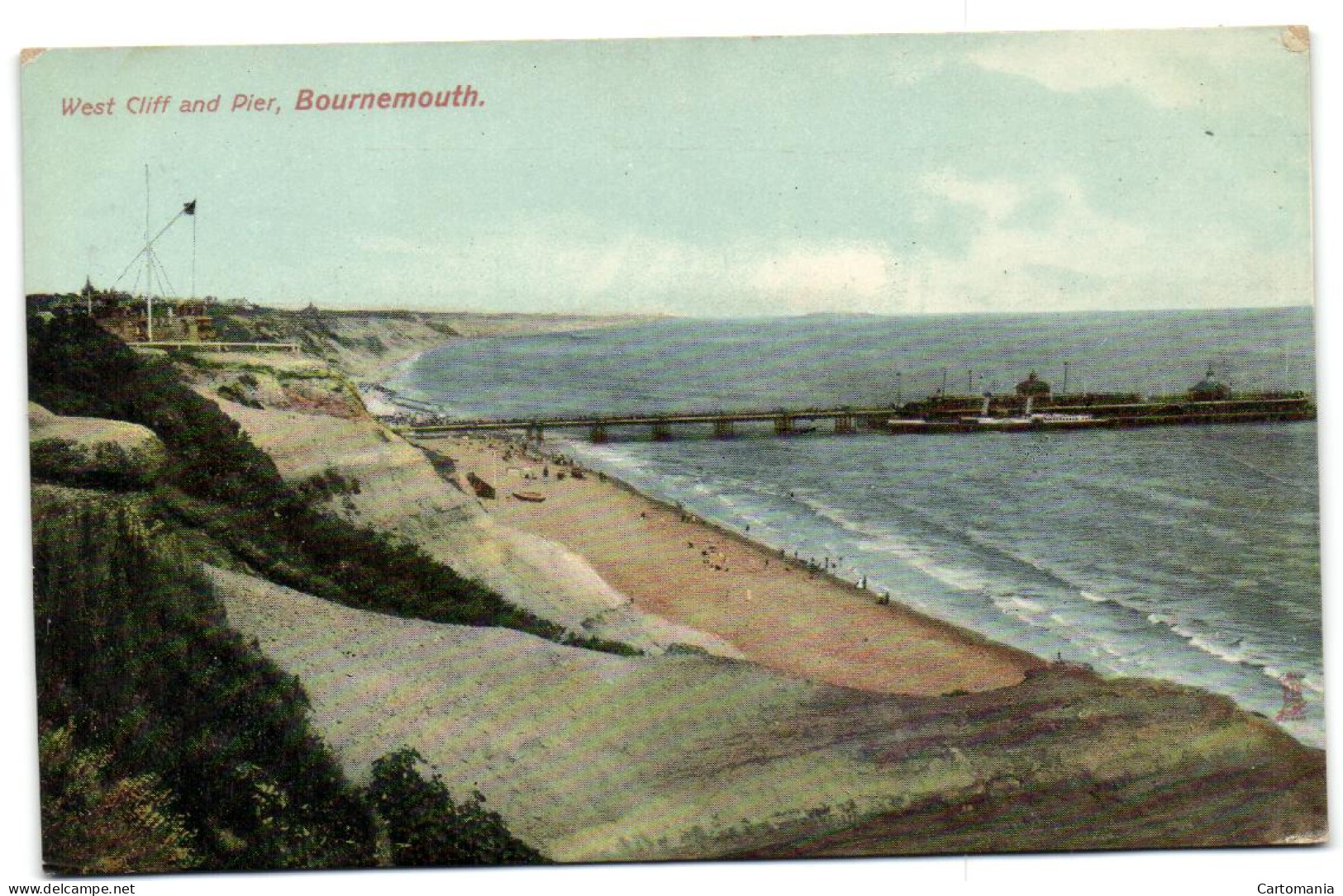 West Cliff And Pier - Bournemouth - Bournemouth (bis 1972)