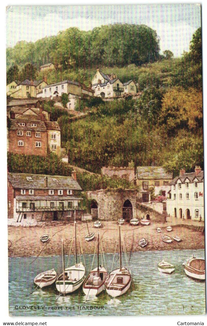 Clovelly From The Harbour - Clovelly