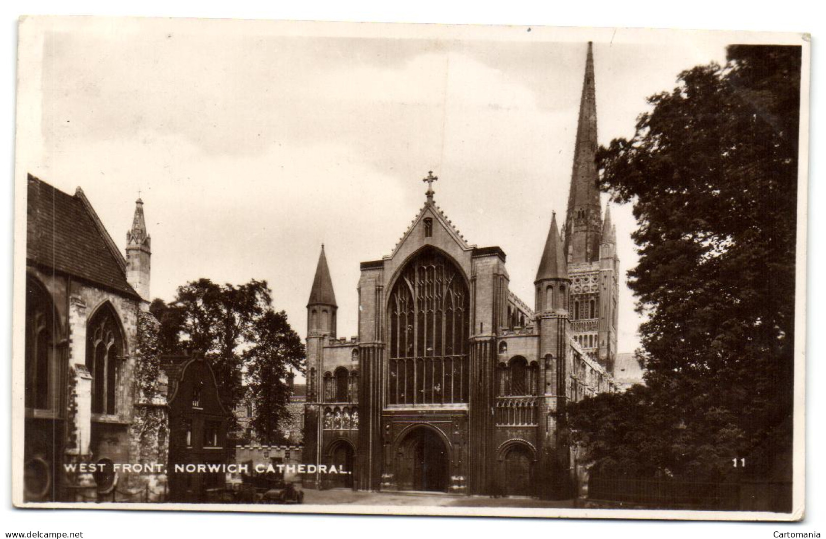 West Front Norwich Cathedral - Norwich