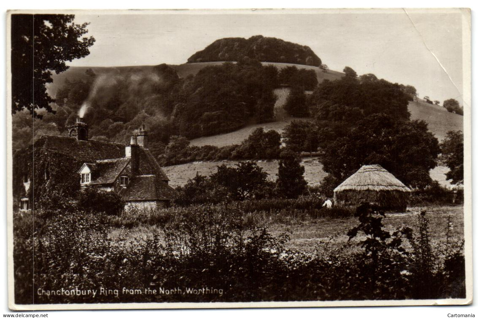 Chanctonbury Ring From The North - Worthing - Worthing