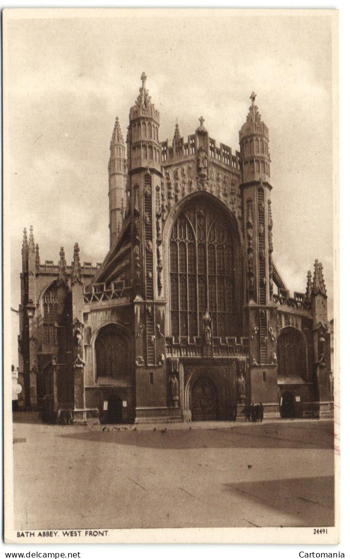 Bath Abbey West Front - Bath