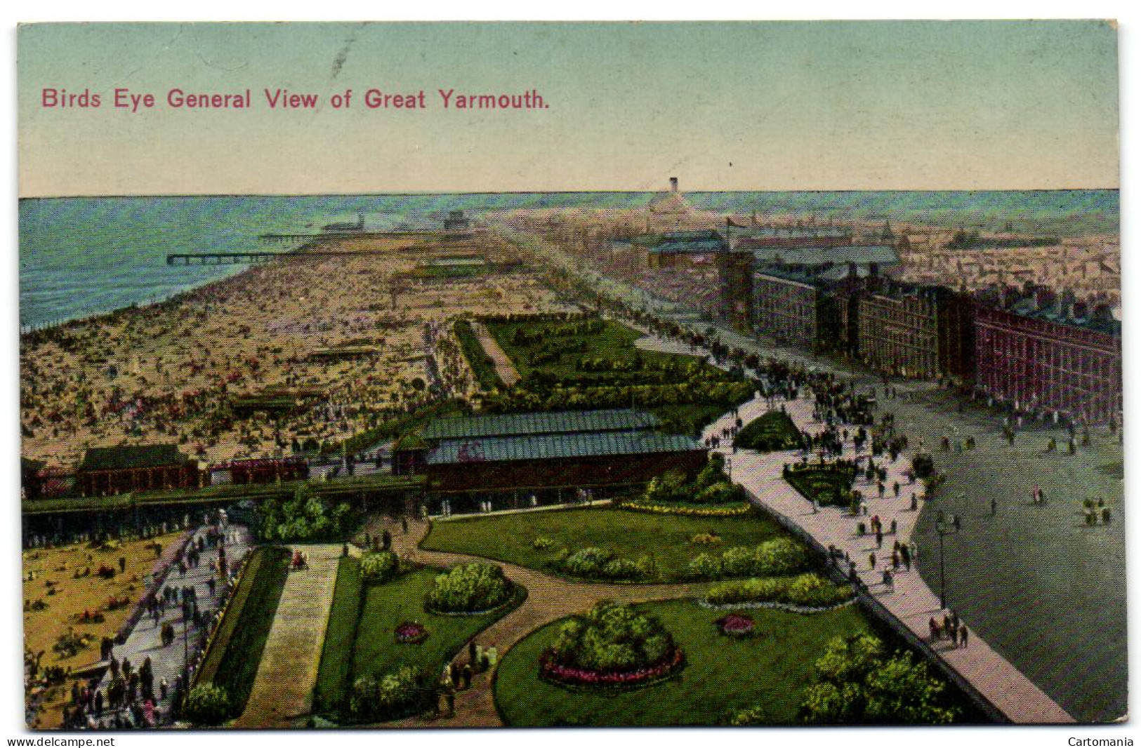 Birds Eye General View Of Great Yarmouth - Great Yarmouth