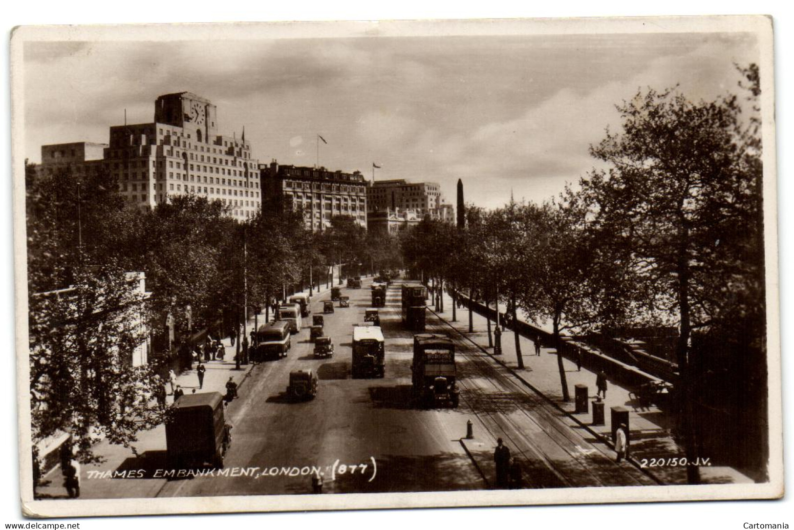 Thames Embankment - London - River Thames