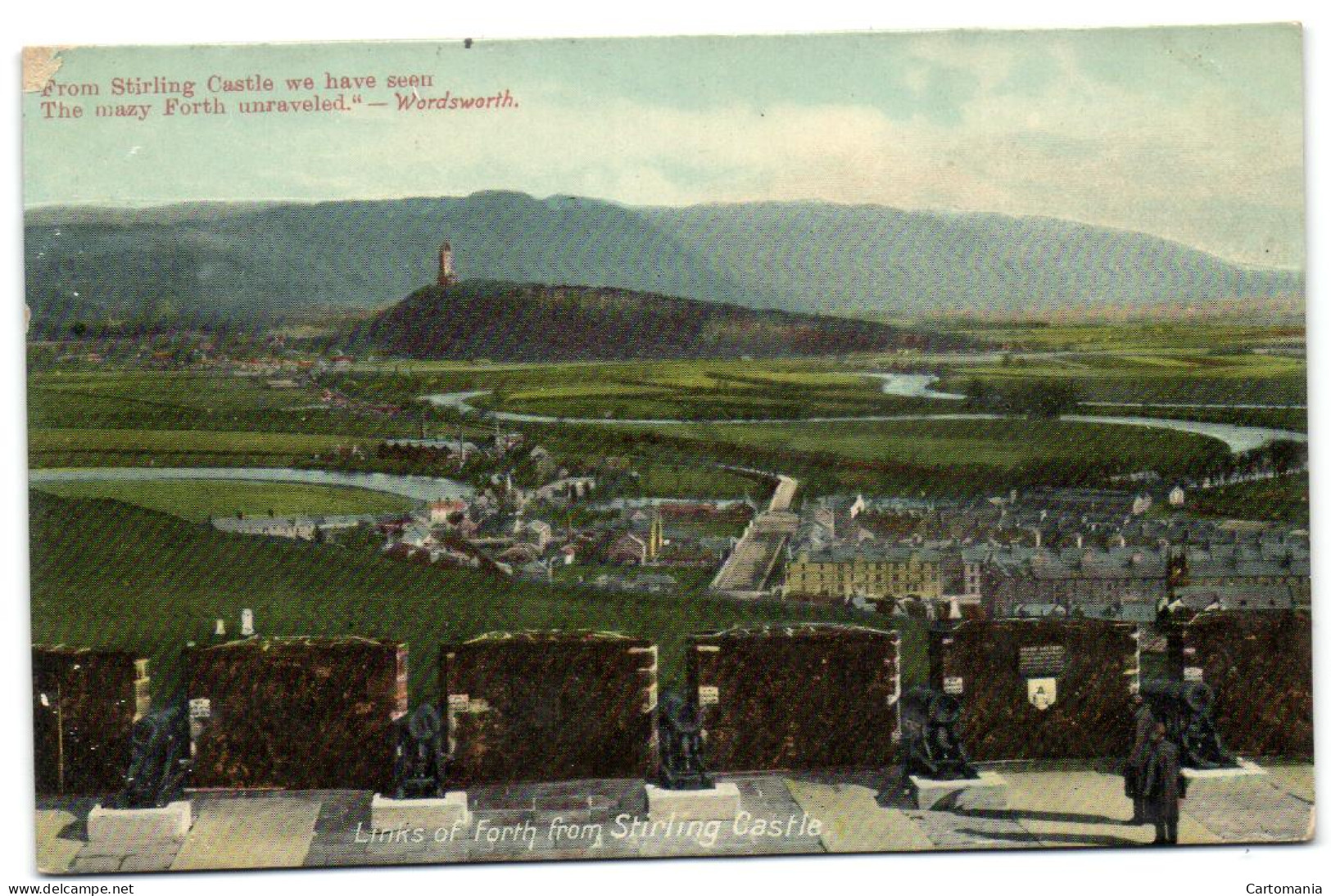 Links Of Forth From Stirling Castle - Stirlingshire