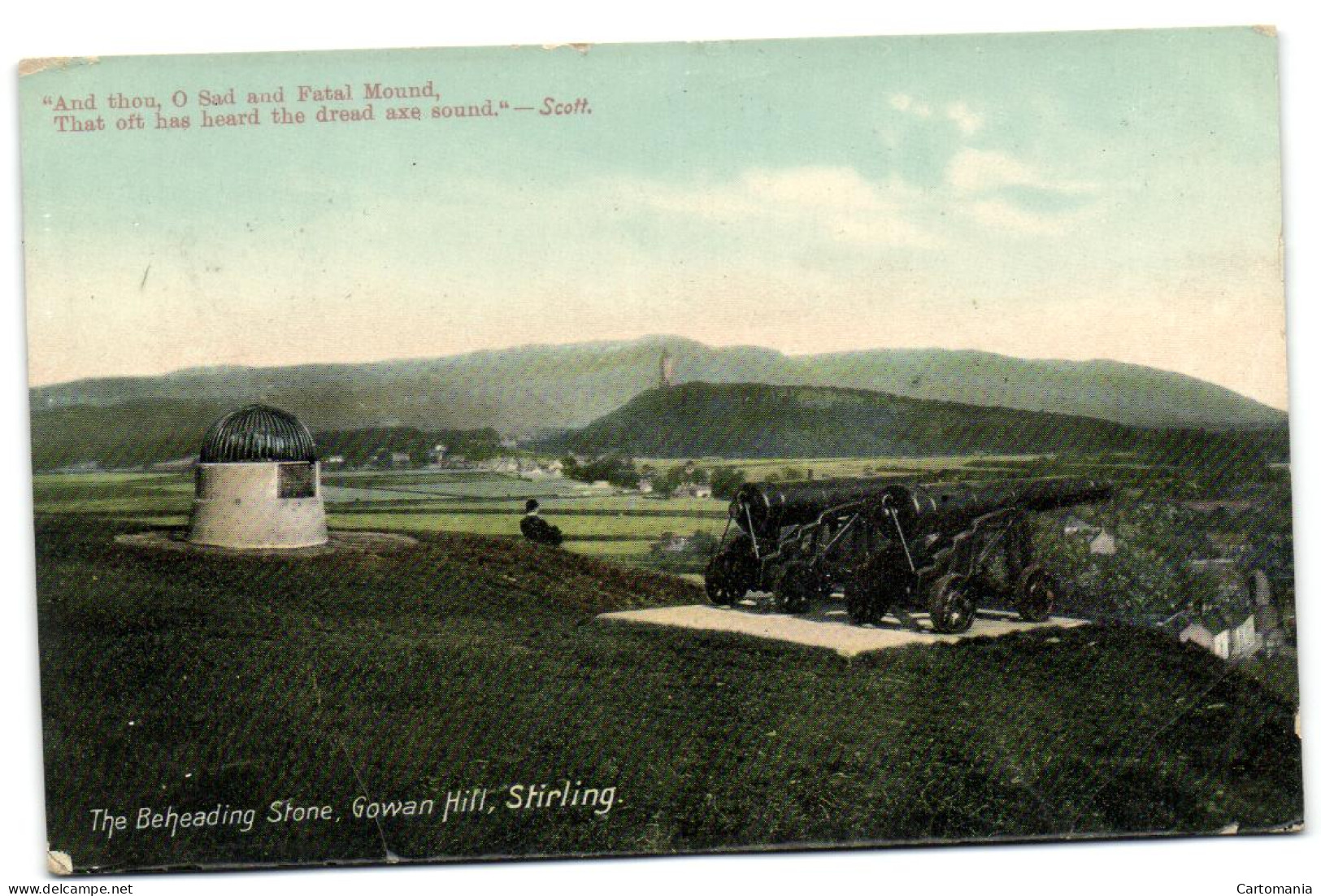 The Beheading Stone - Gowan Hill - Stirling - Stirlingshire