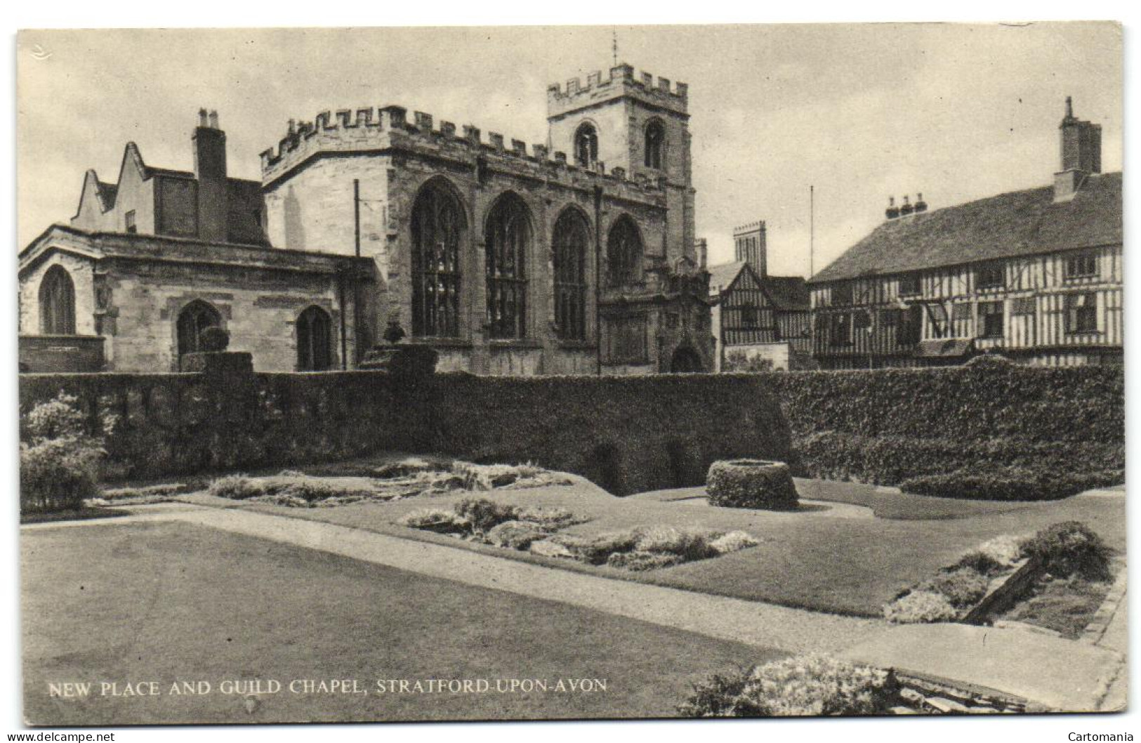 New Place And Guild Chapel - Stratford-upon-Avon - Stratford Upon Avon