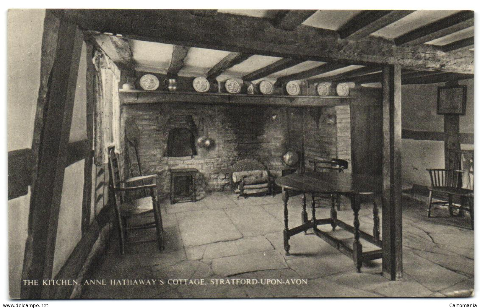 The Kitchen - Anna Hathaway's Cottage - Stratford-Upon-Avon - Stratford Upon Avon