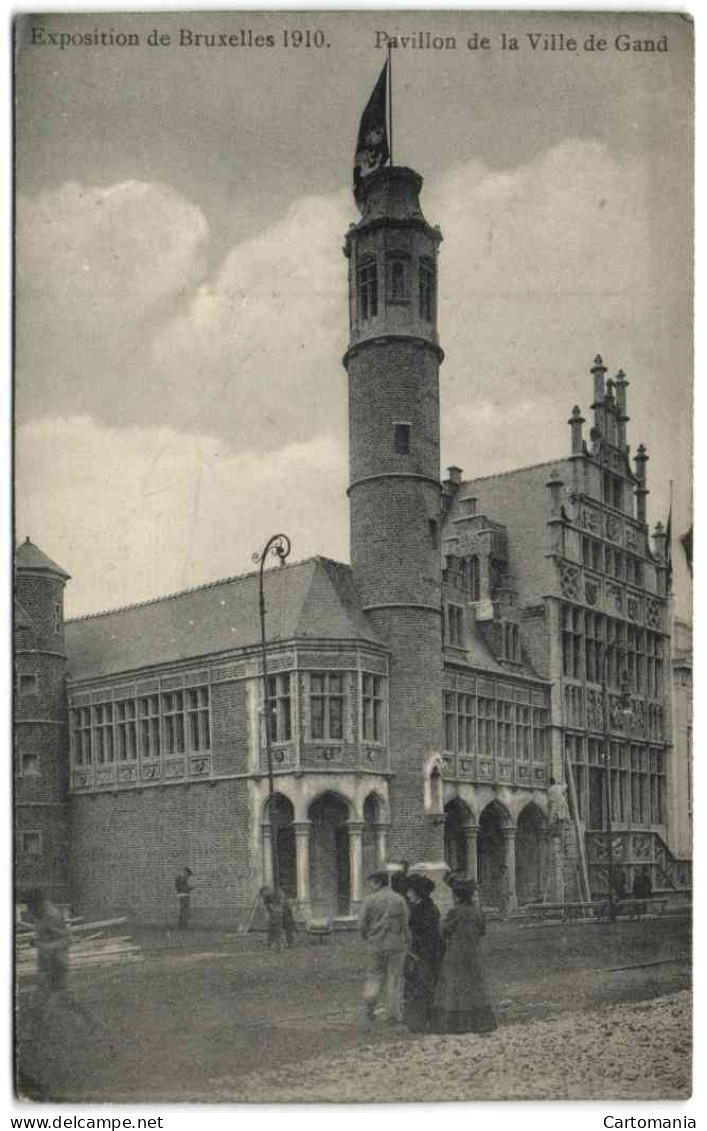 Exposition De Bruxelles 1910 - Pavillon De La Ville De Gand - Wereldtentoonstellingen