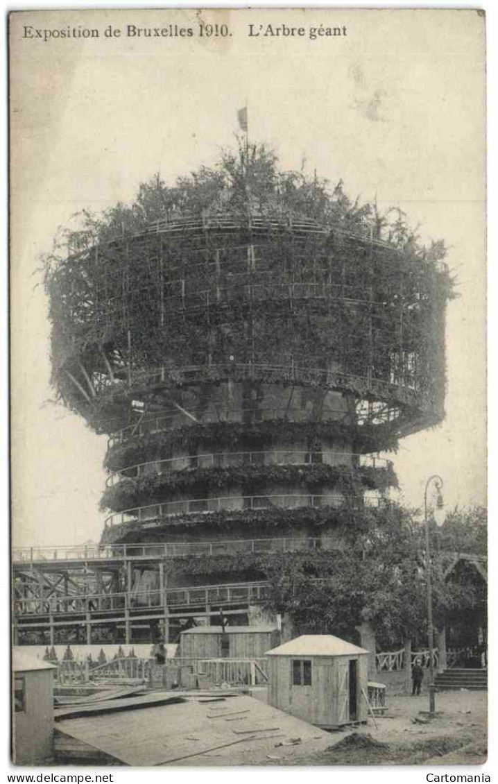 Exposition De Bruxelles 1910 - L'Arbre Géant - Expositions Universelles