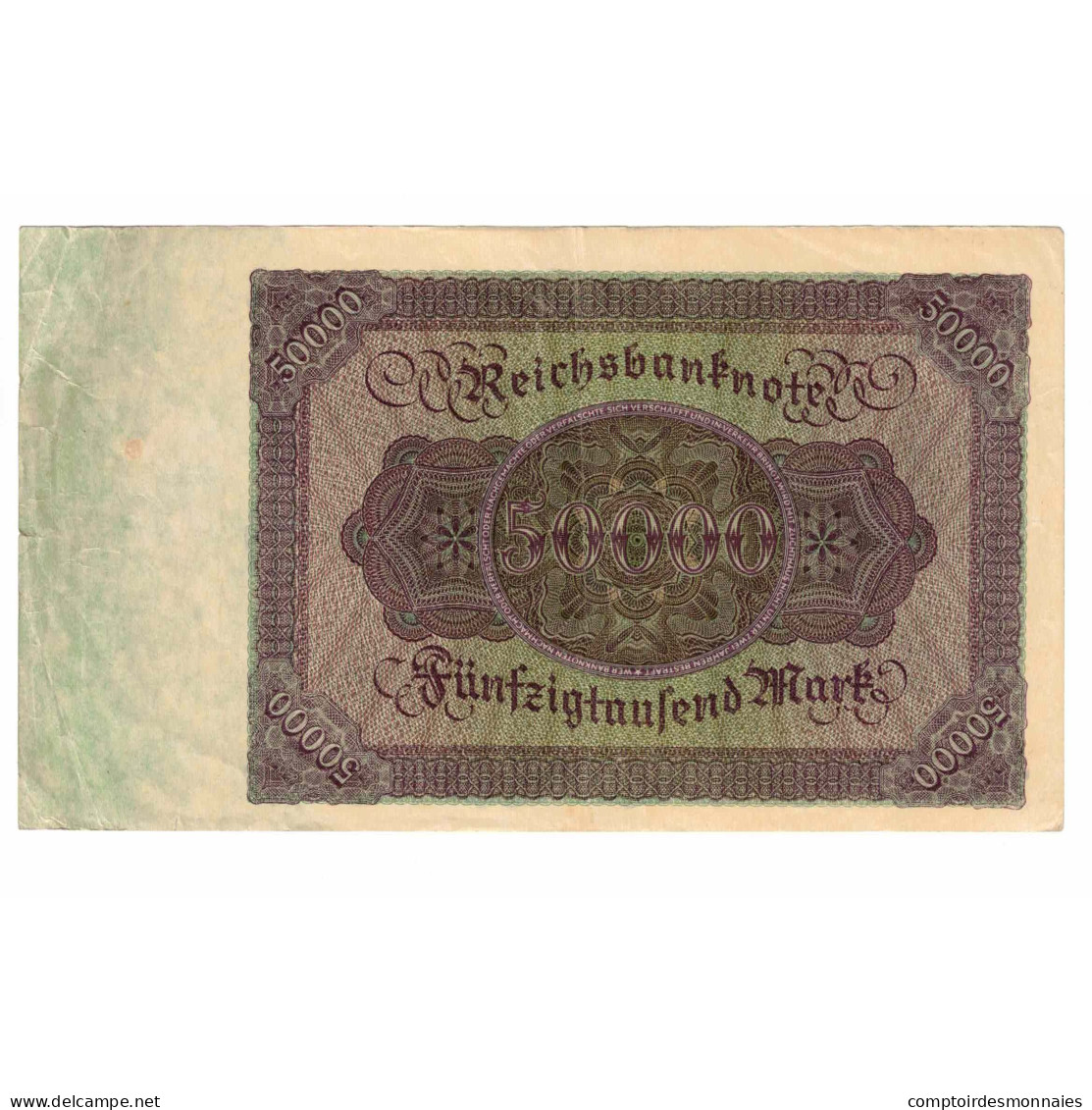 Billet, Allemagne, 50,000 Mark, 1922, 1922-11-19, KM:79, SUP - 50000 Mark