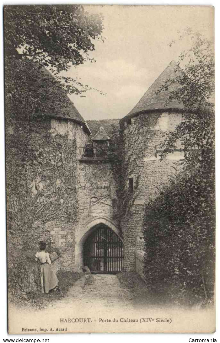 Harcourt - Porte Du Château - Harcourt