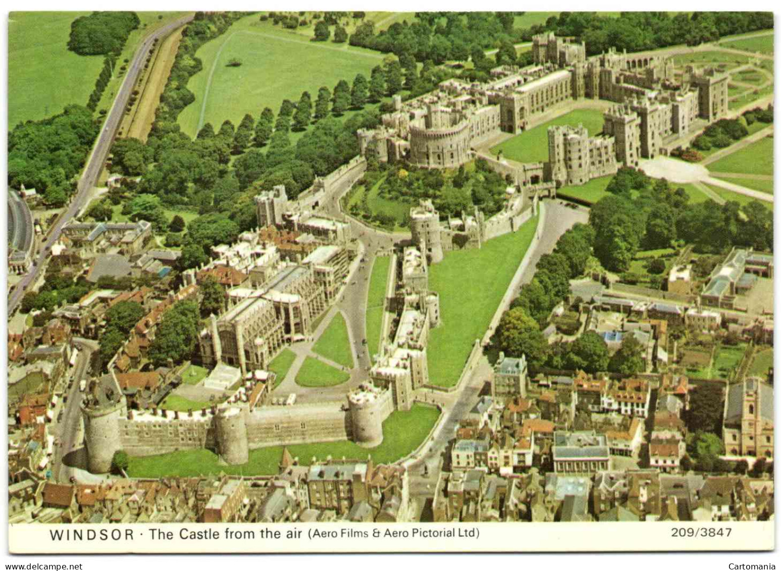 Windsor - The Castle From The Air - Windsor Castle