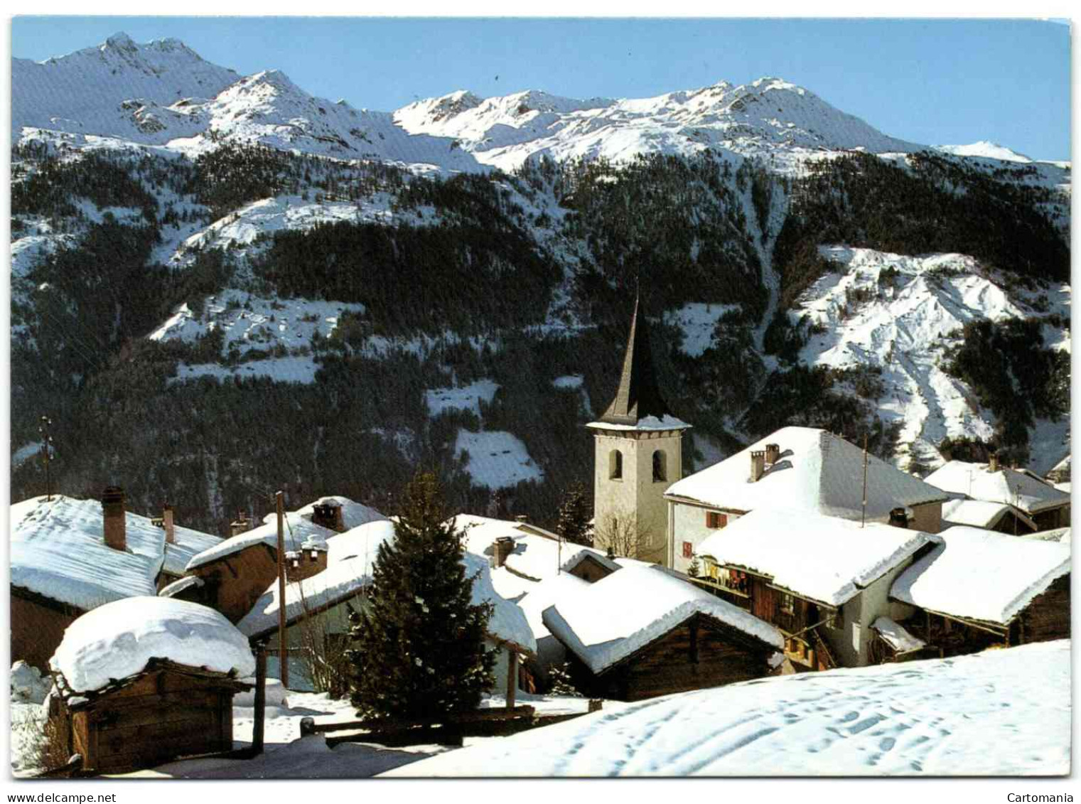 Au Val D'Annivers - Valais Le Village De Saint-Luc - Saint-Luc