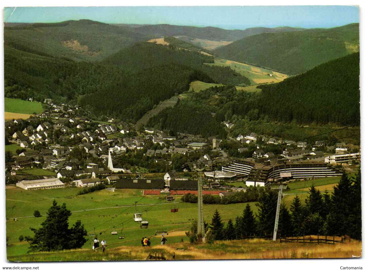 Willingen (Waldeck) - Hochsauerland - Blick Vom Ettelsberg - Waldeck