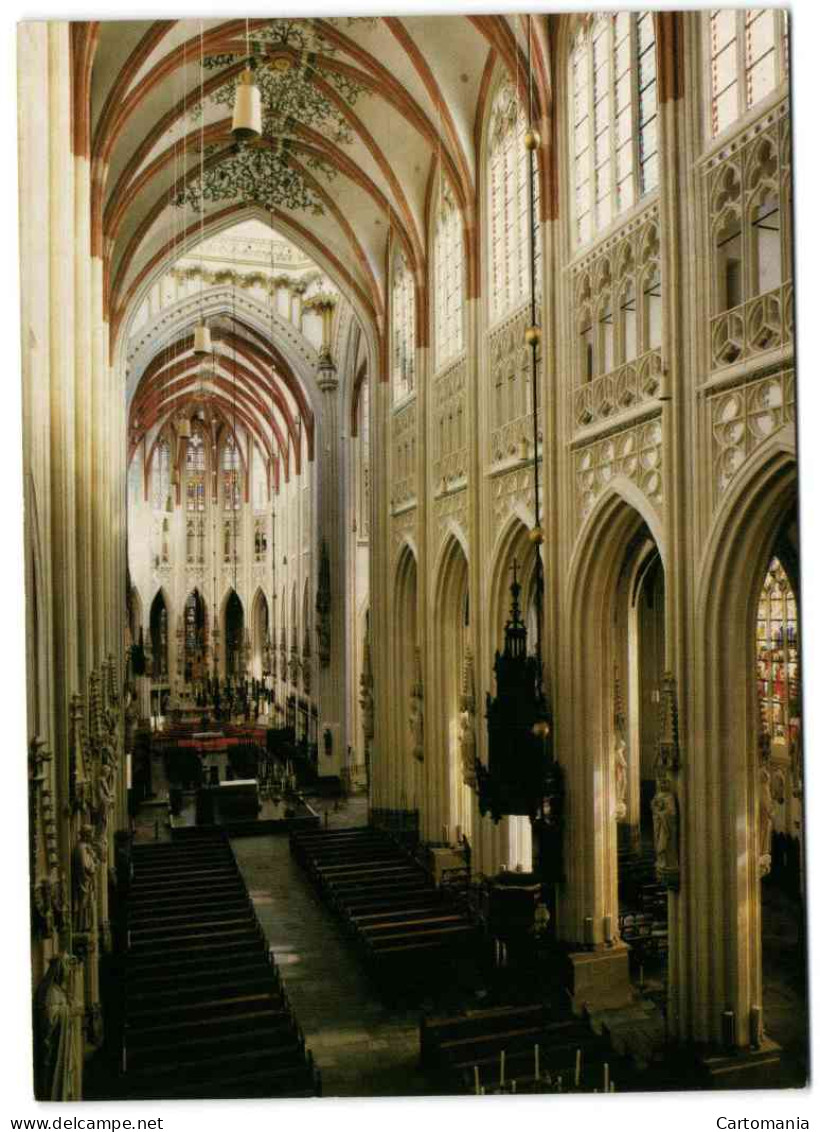 's-Hertogenbosch - Kathedrale Basiliek Van St. Jan - Middenschip En Hoogkoor - 's-Hertogenbosch