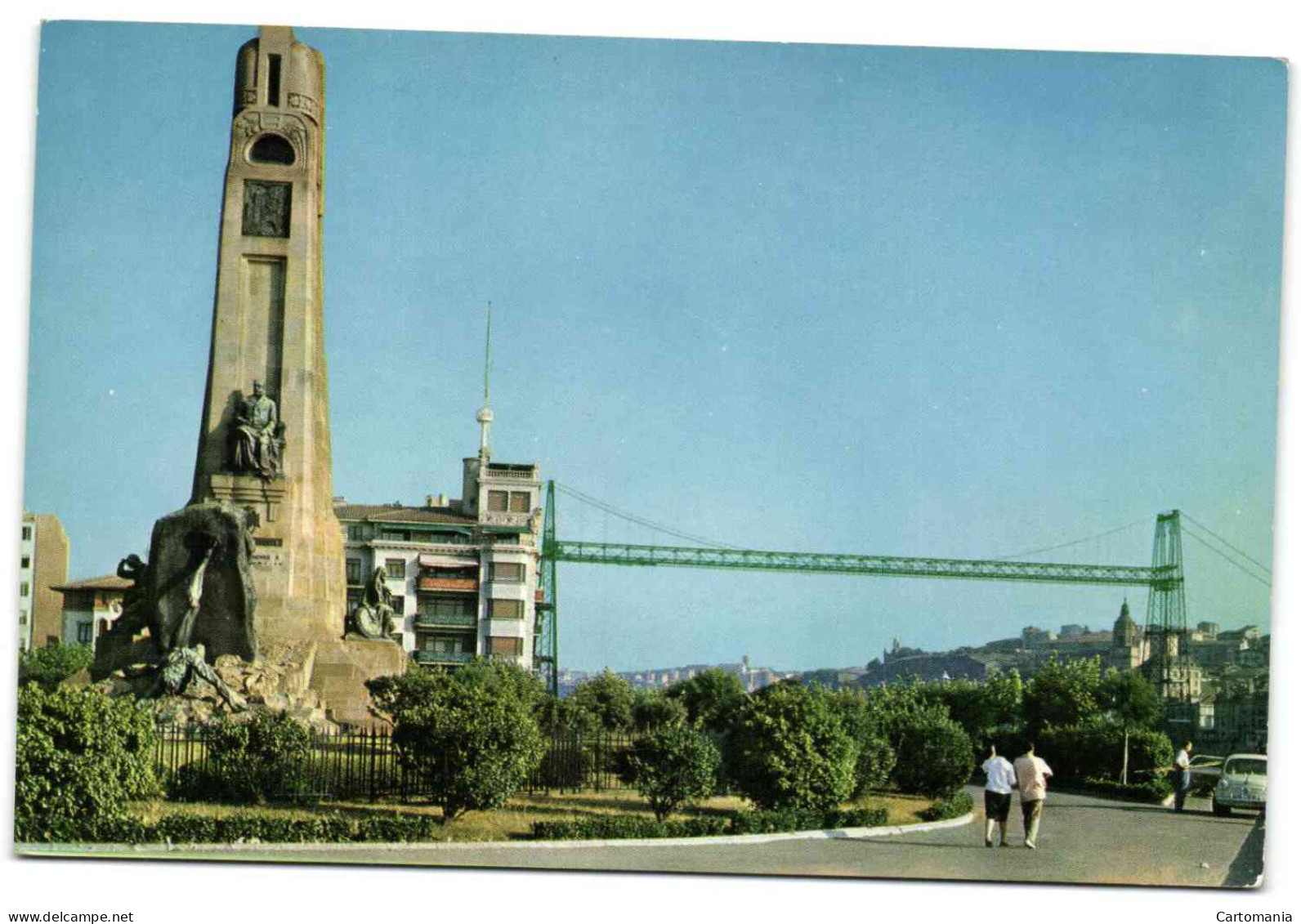 Las Arenas (Vizcaya) - Monumento A Churruca Y Puente De Vizcaya - Vizcaya (Bilbao)