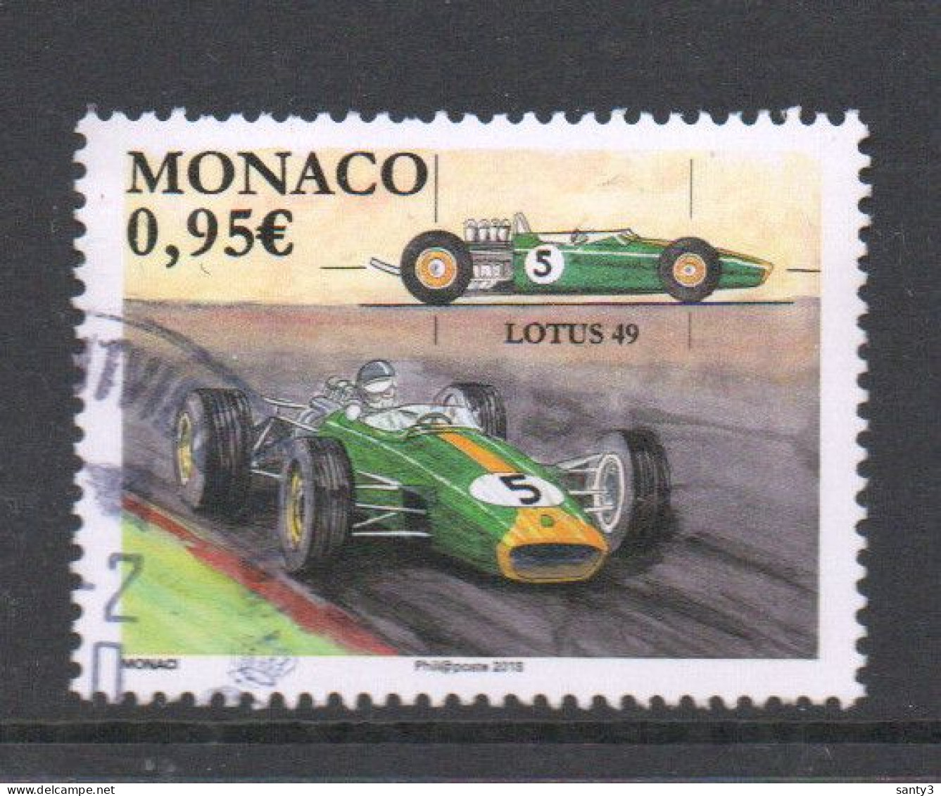 Monaco 2018 Yv 3125,    Gestempeld - Usati