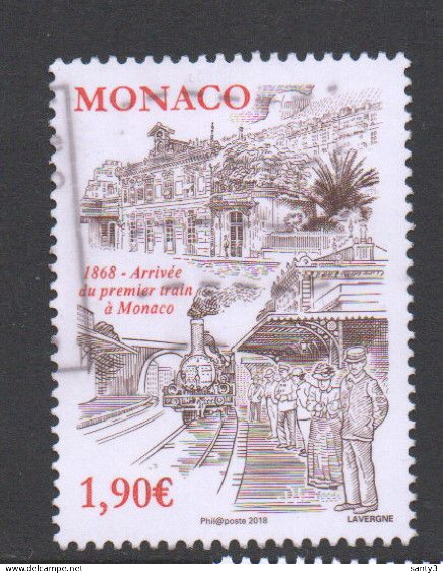 Monaco 2018 Yv 3145 Hoge Waarde,    Gestempeld - Used Stamps
