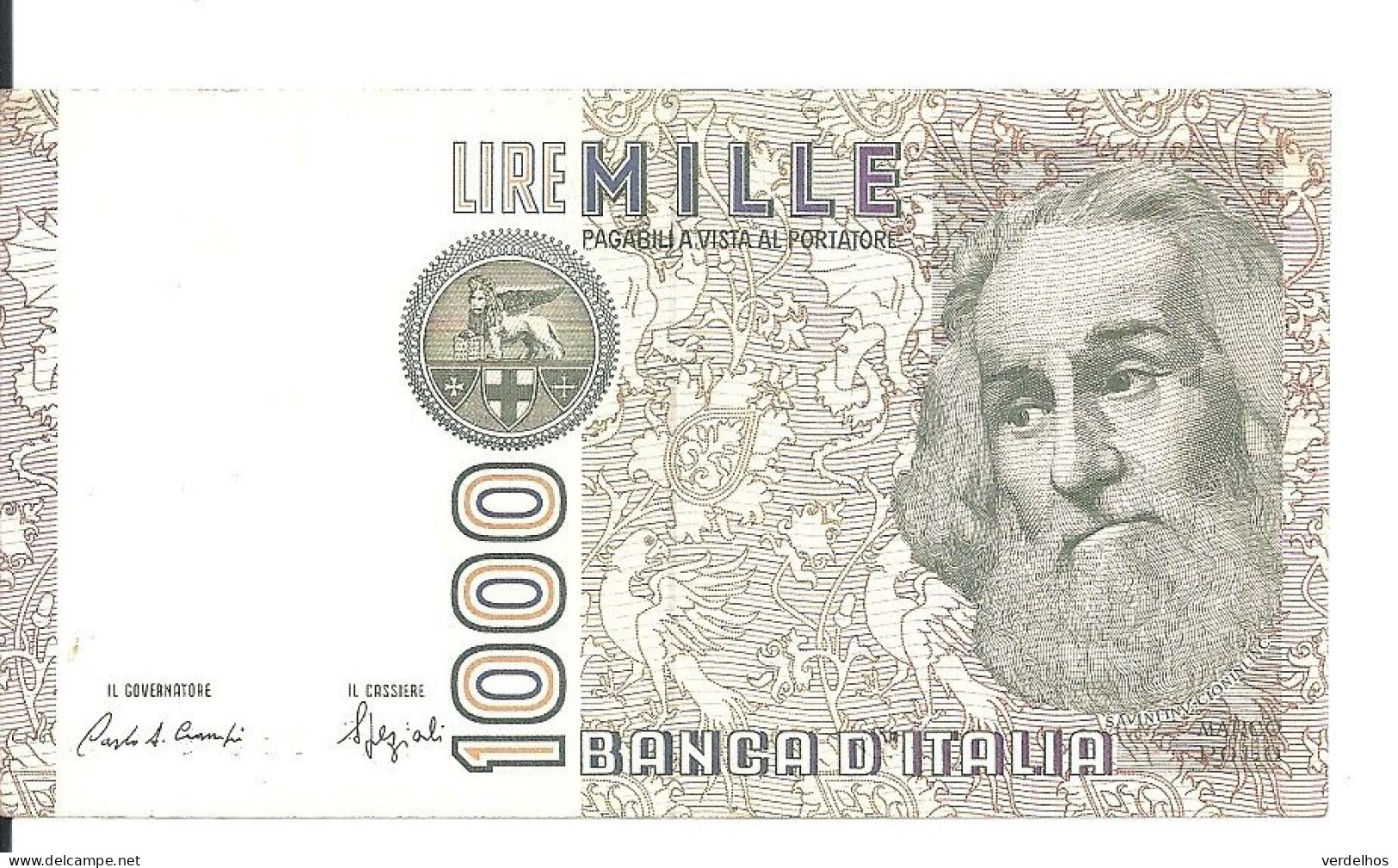 ITALIE 1000 LIRE 1982 UNC P 109 B - 1000 Liras