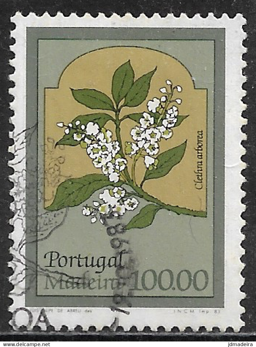 Portugal – 1983 Madeira Flowers 100 Used Stamp - Gebraucht