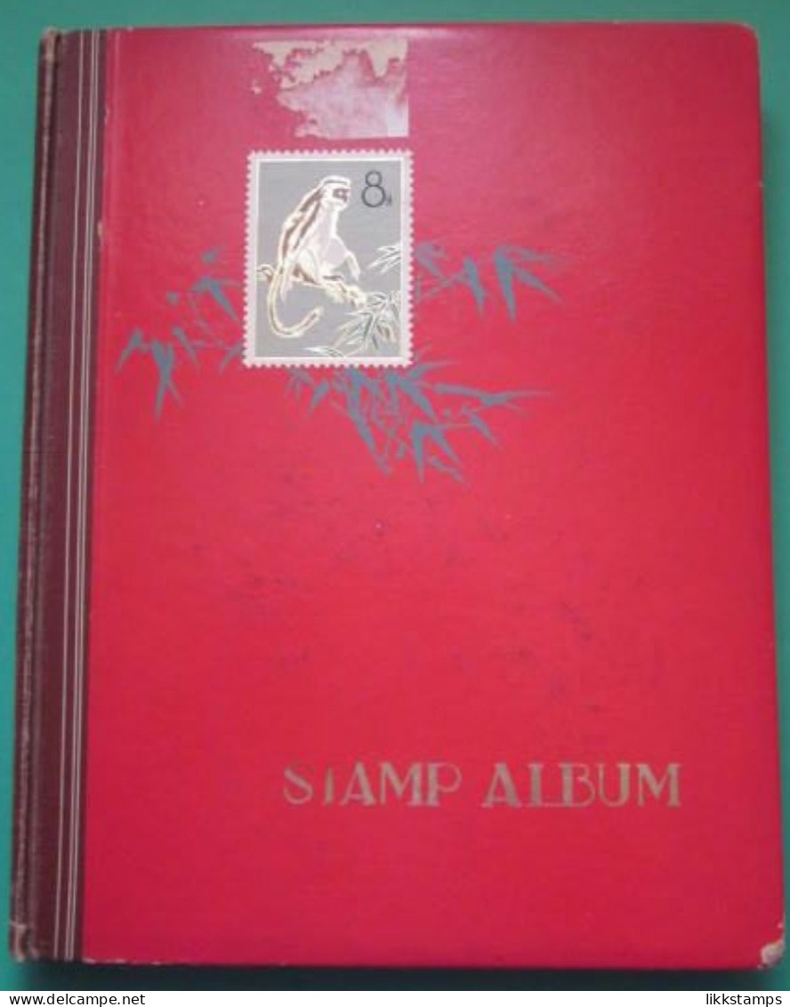 VINTAGE, LARGE, EMPTY, FLYING EAGLE NUMBER T701 STOCKBOOK. #03041 - Grand Format, Fond Blanc