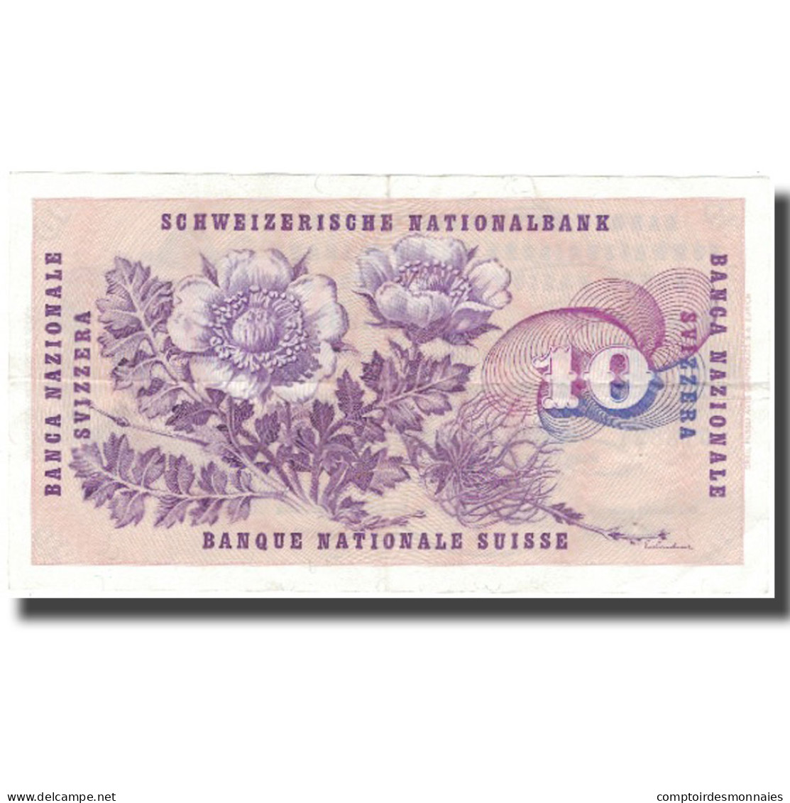 Billet, Suisse, 10 Franken, 1974, 1974-02-07, KM:45t, TTB+ - Suisse