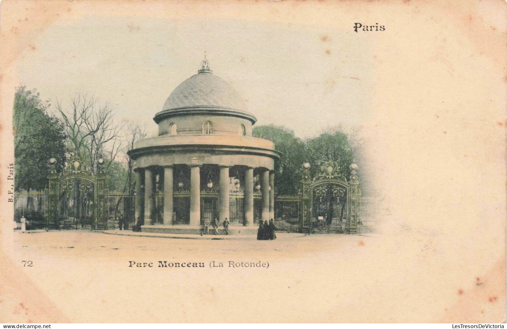 FRANCE - Paris - Parc Monceau - Colorisé - Carte Postale Ancienne - Parks, Gärten