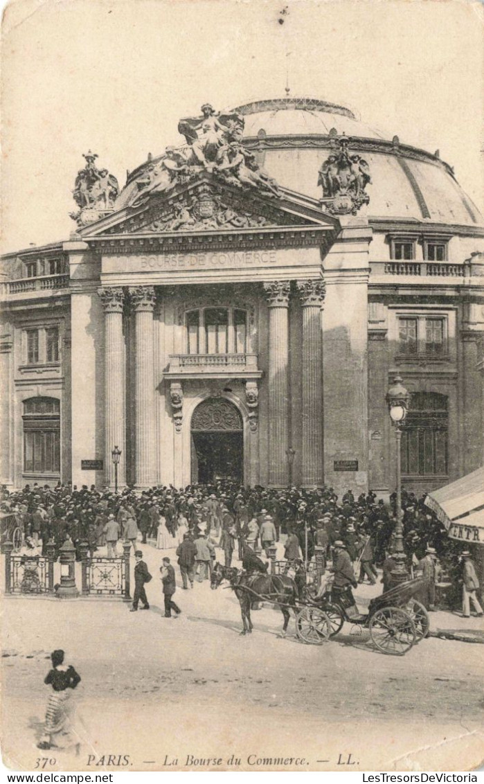 FRANCE - Paris - La Bourse Du Commerce - Animé - Carte Postale Ancienne - Andere Monumenten, Gebouwen