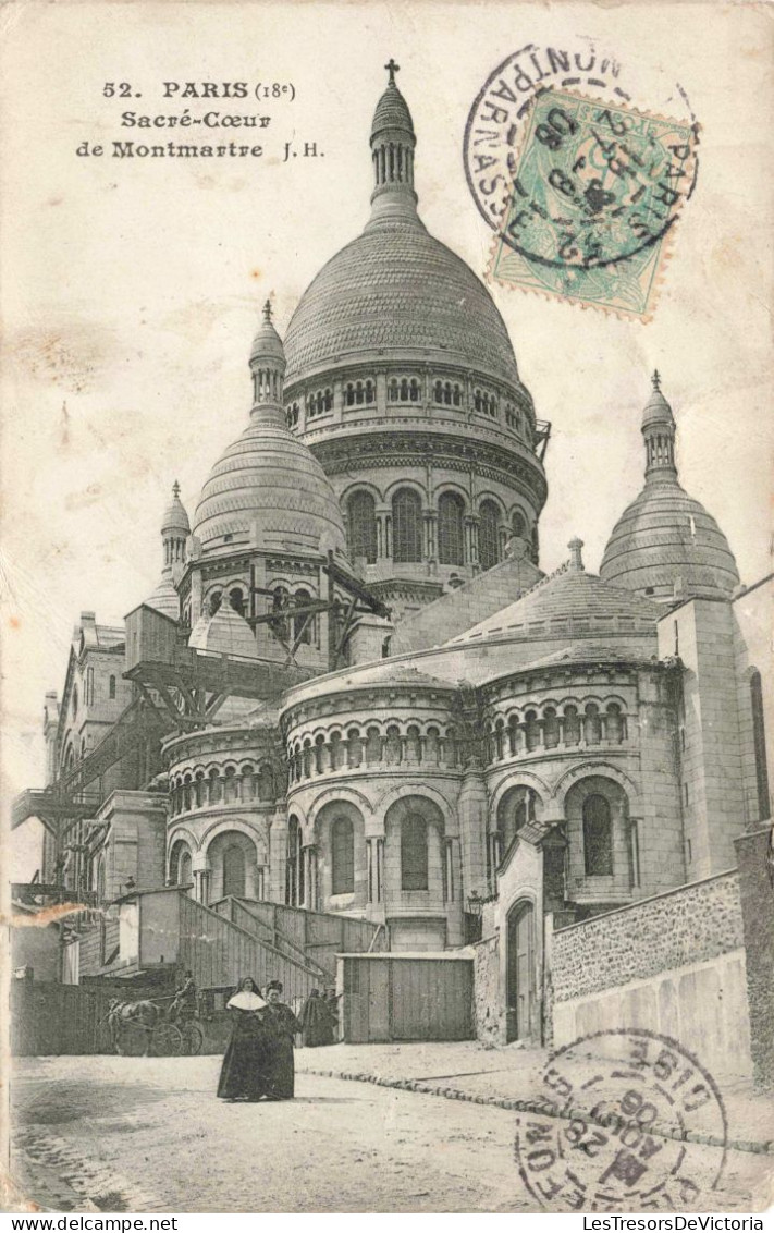 FRANCE - Paris - Sacré Cœur De Montmartre - Carte Postale Ancienne - Paris Flood, 1910