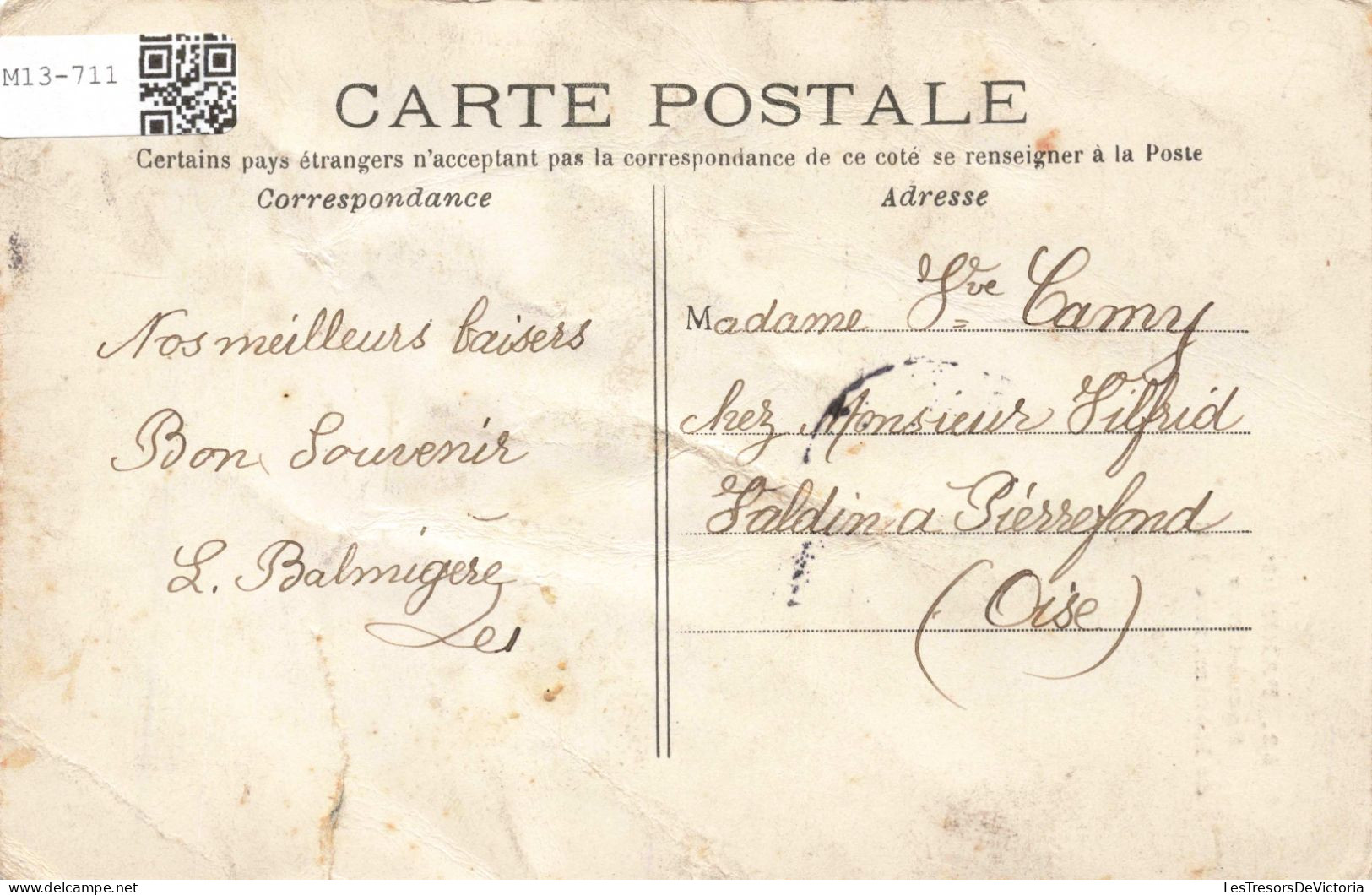 FRANCE - Paris - Sacré Cœur De Montmartre - Carte Postale Ancienne - Paris Flood, 1910
