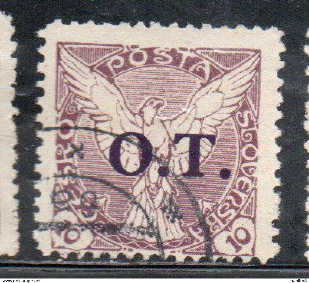 CZECH CECA CZECHOSLOVAKIA CESKA CECOSLOVACCHIA 1934 NEWSPAPER STAMP OVERPRINTED OT WINDHOVER 10h USED - Postage Due