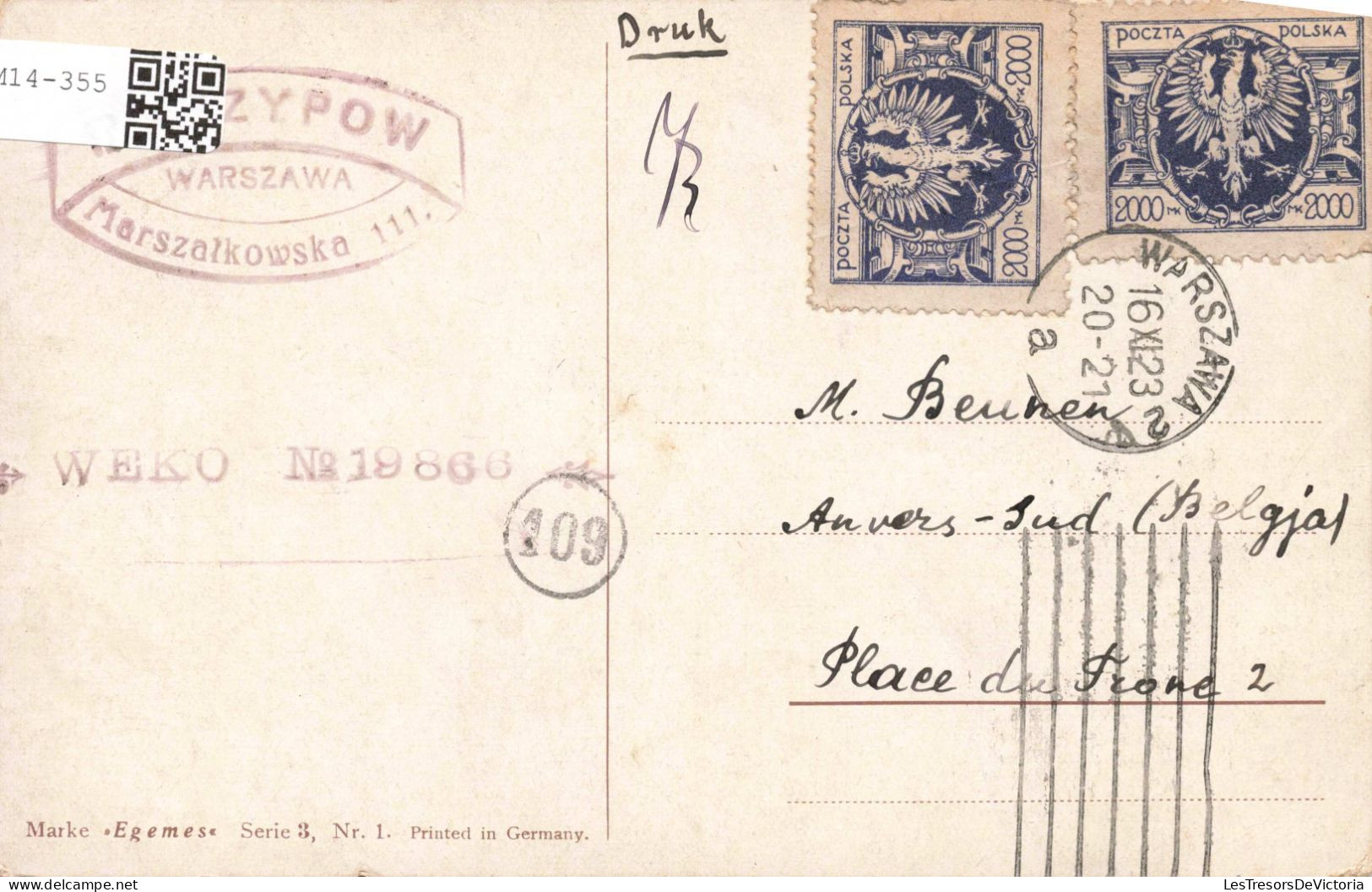 TRANSPORTS - Bateaux - Colorisés - Carte Postale Ancienne - Dampfer