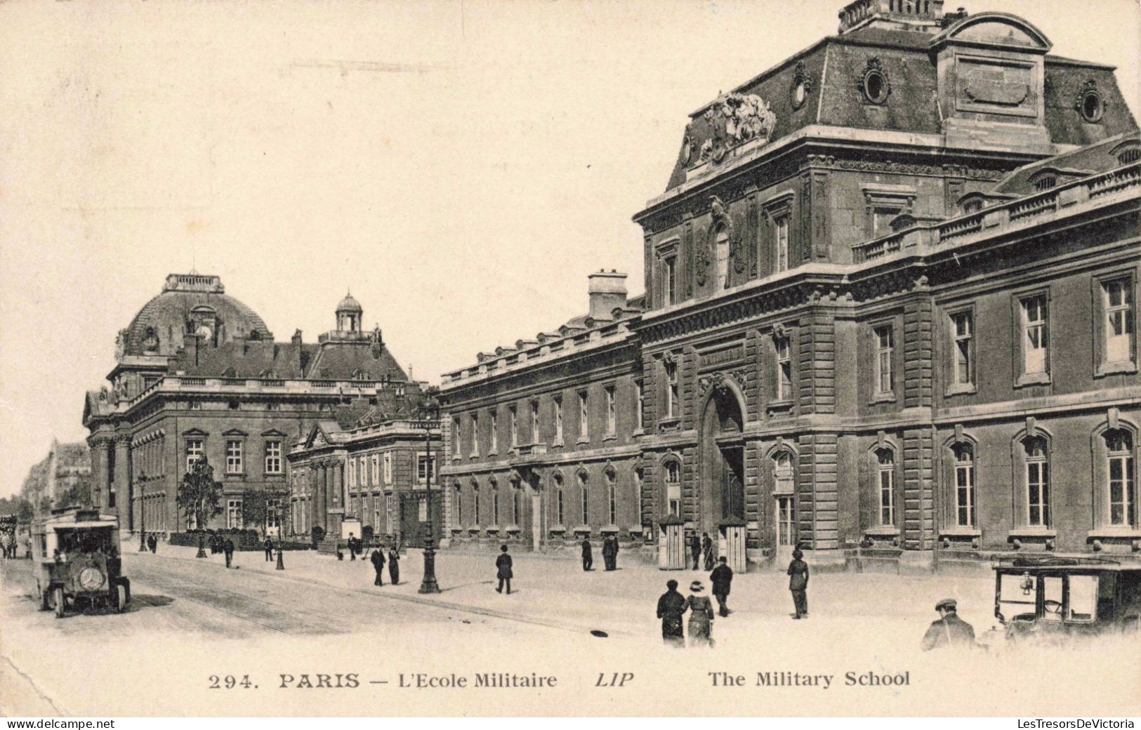 FRANCE - Paris - L'école Militaire - Carte Postale Ancienne - Plazas