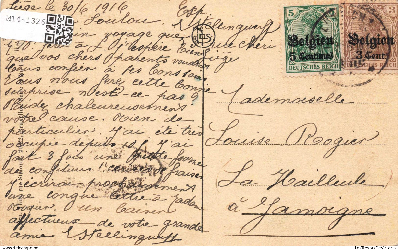 BELGIQUE - Liège - Palais De Justice Et Place Saint Lambert - Carte Postale Ancienne - Liege
