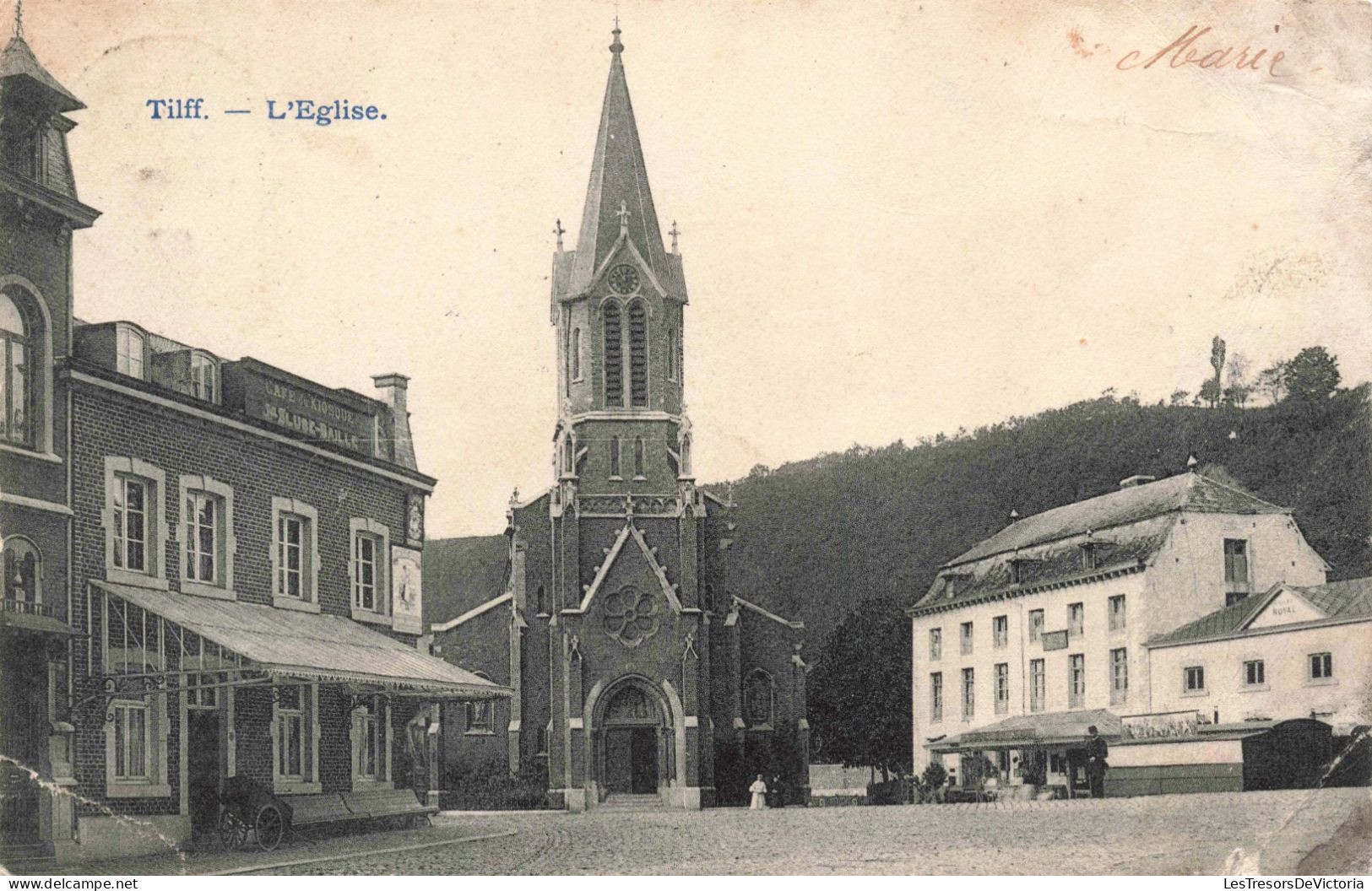 BELGIQUE - Tilff - L'église - Carte Postale Ancienne - Esneux