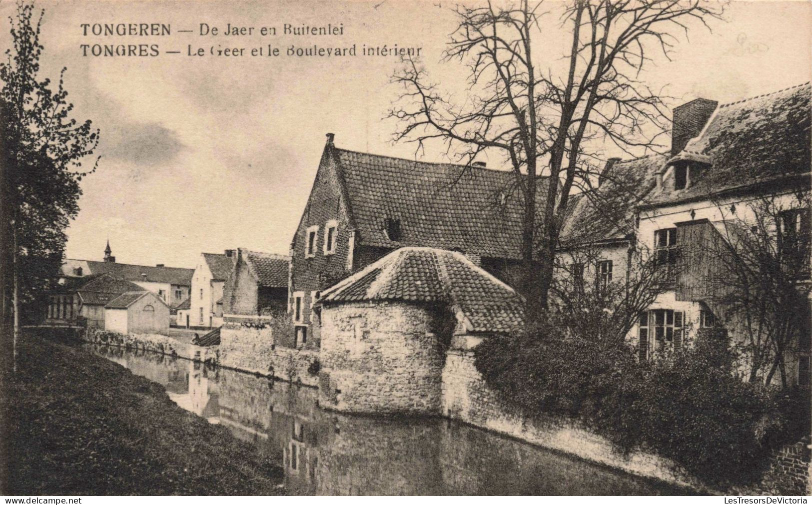 BELGIQUE - Tongres - Le Geer Et Le Boulevard Intérieur - Carte Postale Ancienne - Tongeren