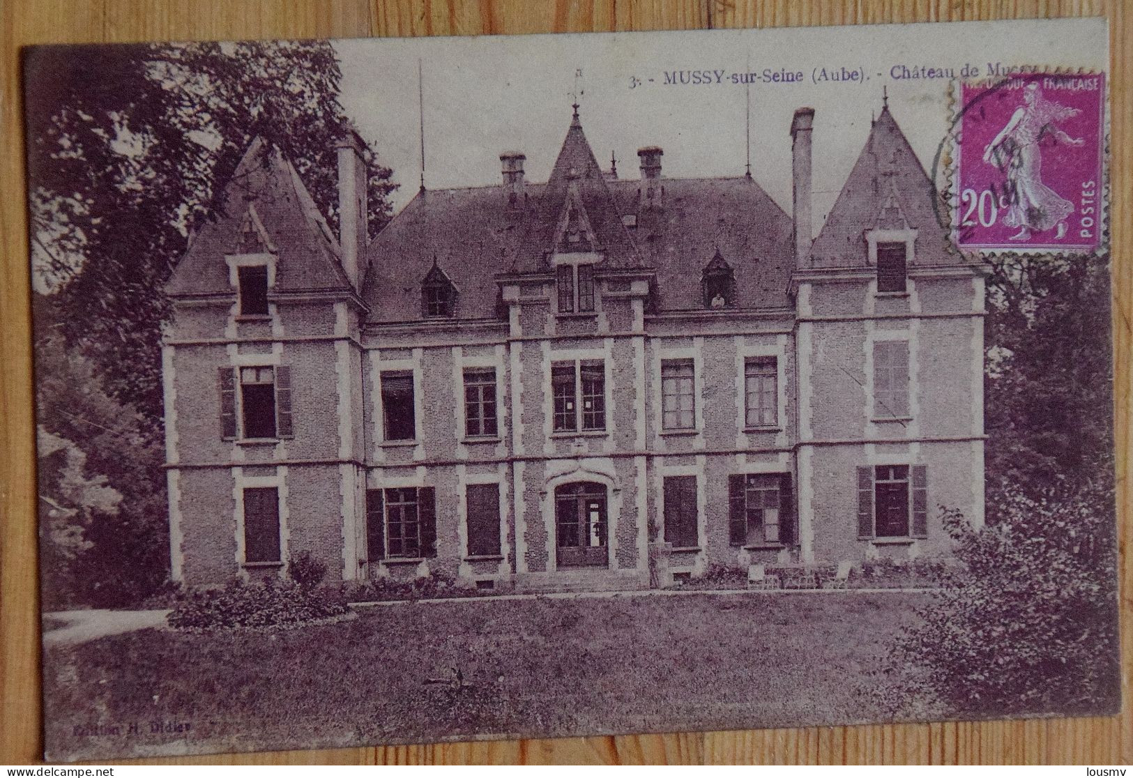 10 : Mussy-sur-Seine - Château De Mussy - (n°28002) - Mussy-sur-Seine