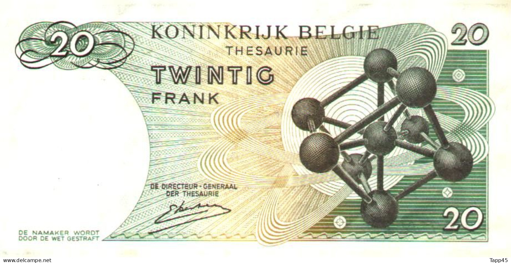 Billet  > Belgique  >	20	Francs > C 04 - Sonstige & Ohne Zuordnung