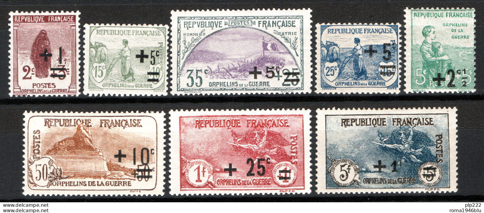 Francia 1922 Unif.162/69 */MVLH VF/F - Unused Stamps