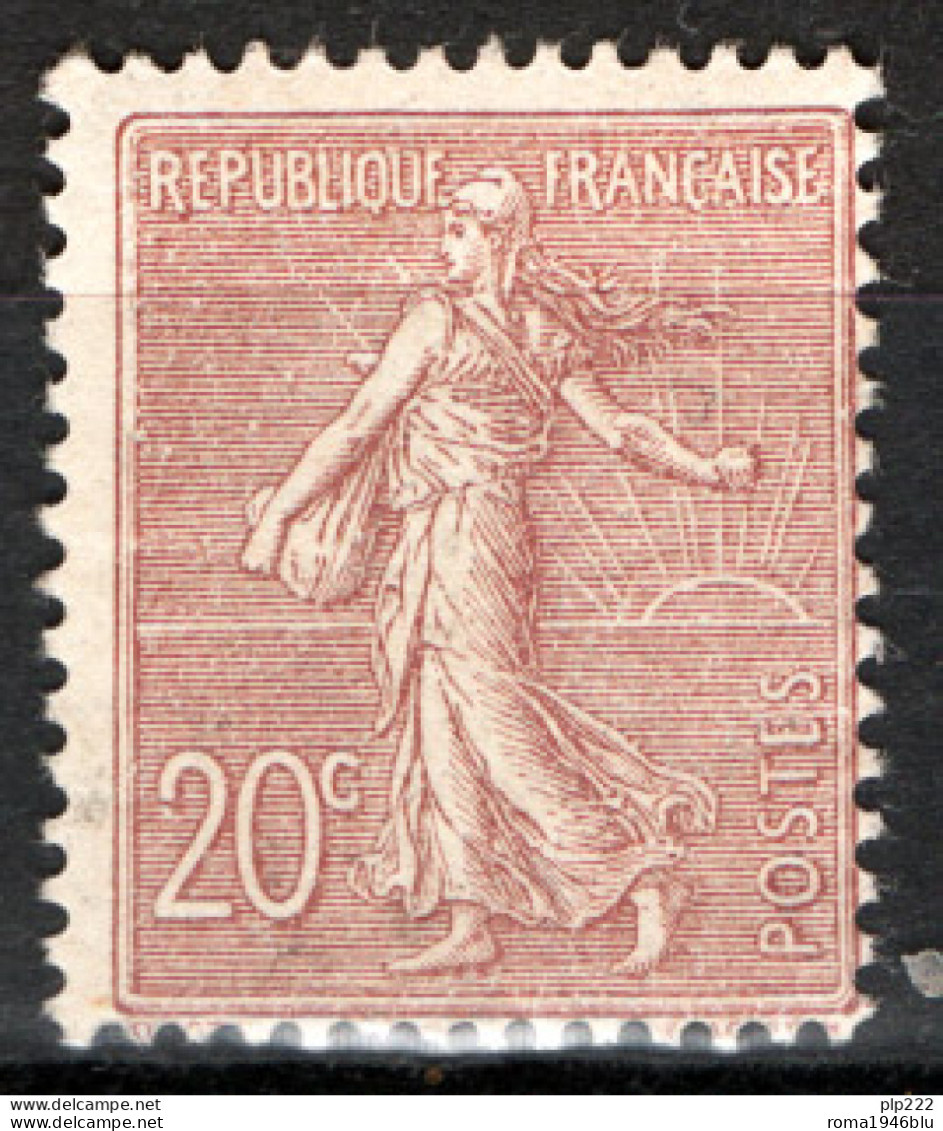 Francia 1903 Unif.131 **/MNH VF/F - 1903-60 Semeuse A Righe