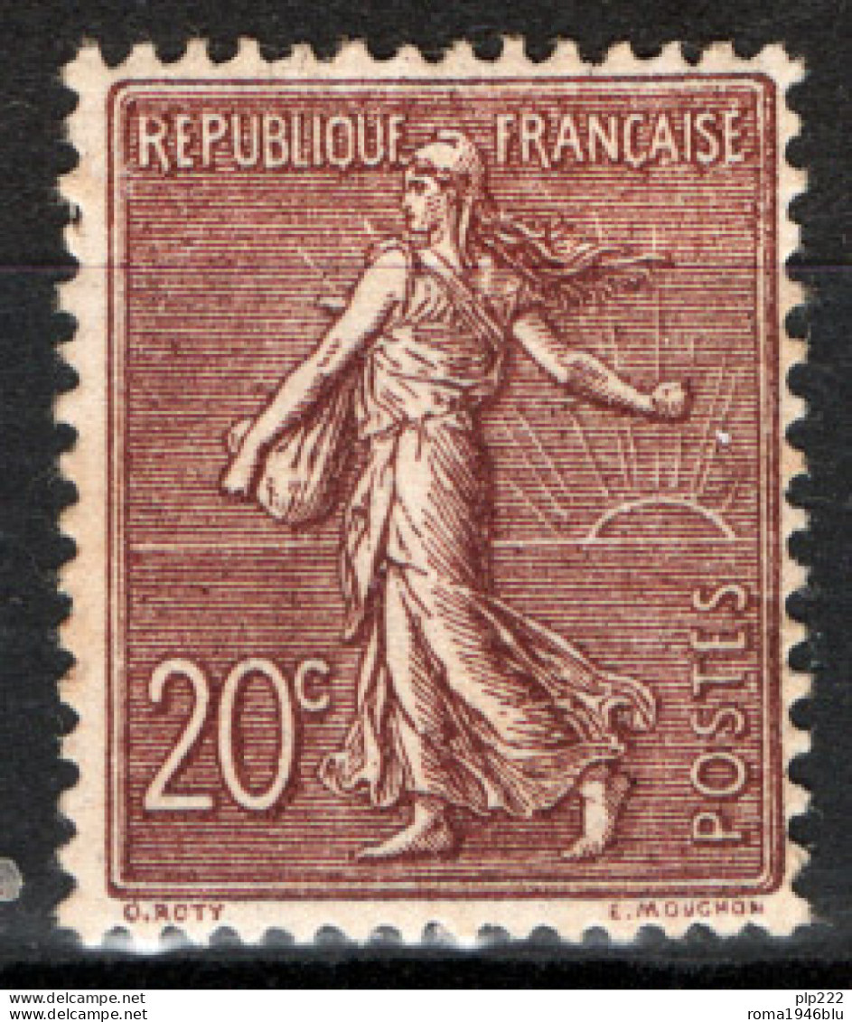 Francia 1903 Unif.131 */MH VF/F - 1903-60 Säerin, Untergrund Schraffiert